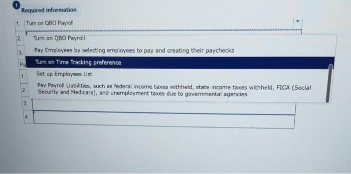 within each section Navigating Employee and Payroll Activities Payroll Setup 11 2.