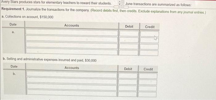 as follows: (Click the icon to view the transactions.) Read the requirements