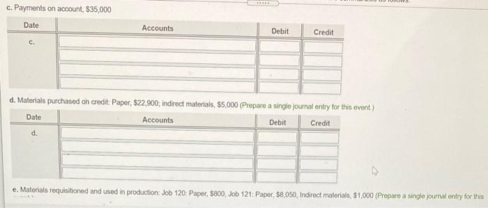 More info ons from any journal entries.) . Raw Materials Inventory subsidiary
