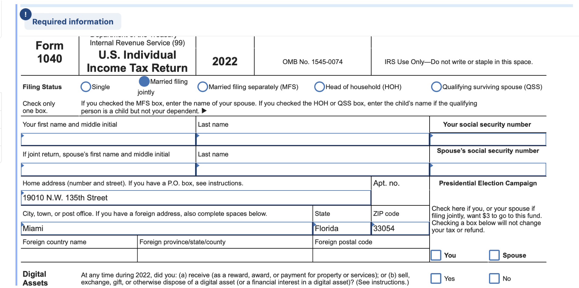here (see instructions) 7 Capital gain or (loss). Attach Schedule D if