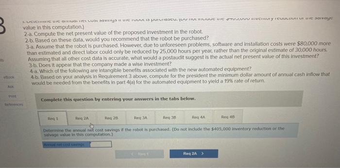 Chegg "experts" got it wrong. Saxon Products, Inc., is investigating the purchase