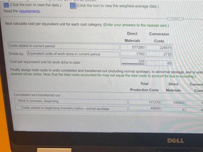 September 6 Work in process, ending inventory (September 30) Degree of completion