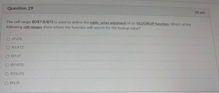 i rate quick The cell range \$D\$7:\$ \$ 72 is used to