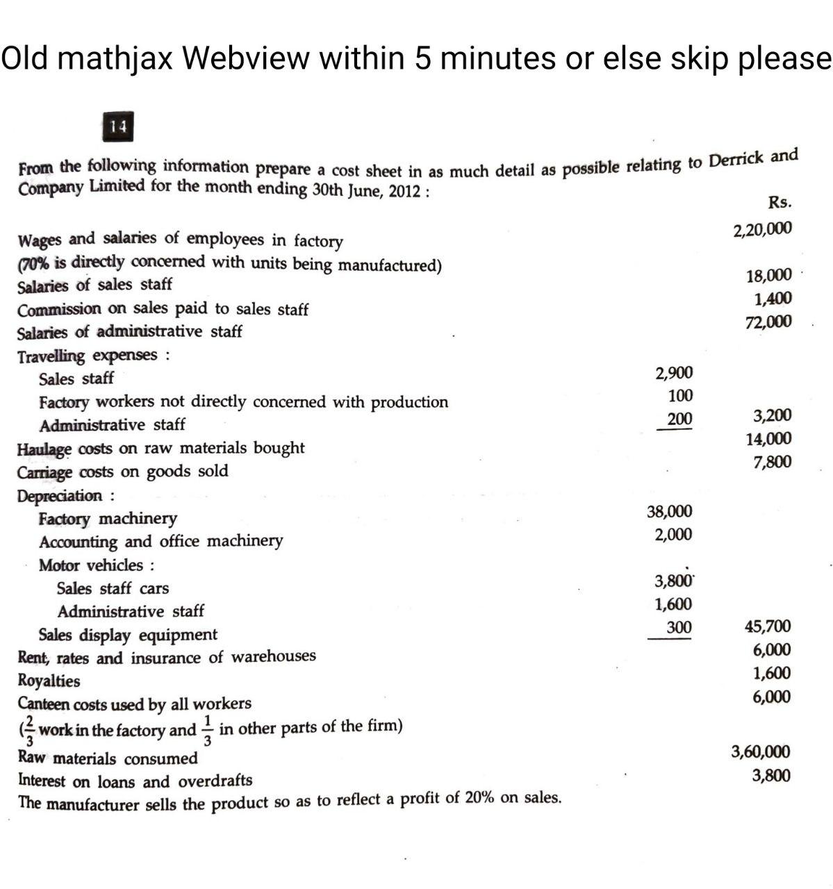  Old mathjax Webview within 5 minutes or else skip please 14