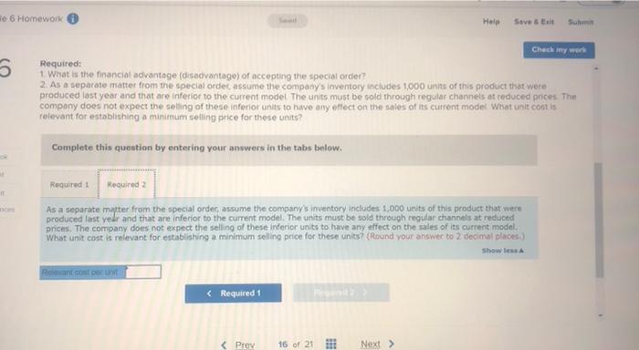 unit of this product at the company's normal activity level of 103.200