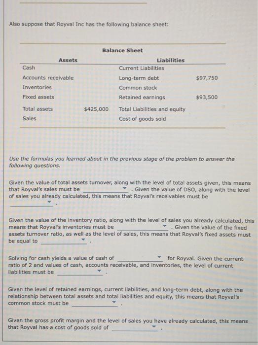 by the company on the left, along with the firm's liabilities and