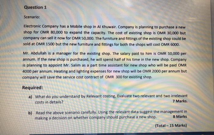  i need the answer as soon as possible please !! Question