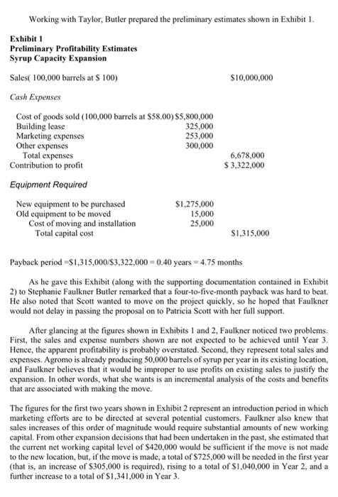 plant manager of Agromo Refining and Processing Company, picked up the telephone