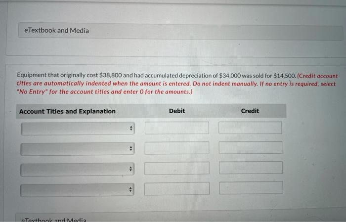 journal entries any items that have an impact on "Operating) Investing) or