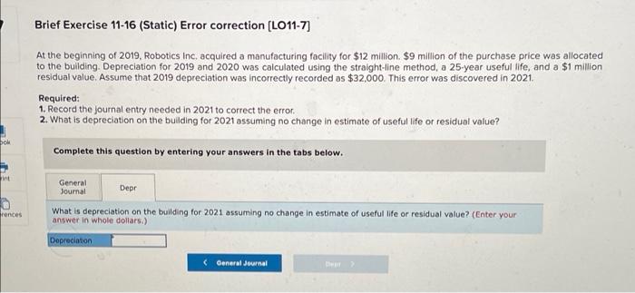 million $9 million of the purchase price was allocated to the building.
