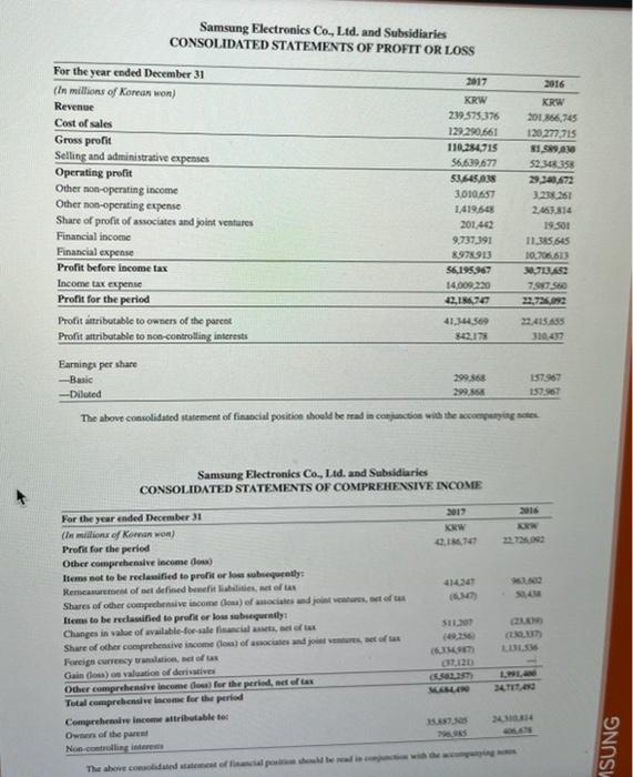 Google during the fiscal years 2017 and 2016. (Record answers as percents,