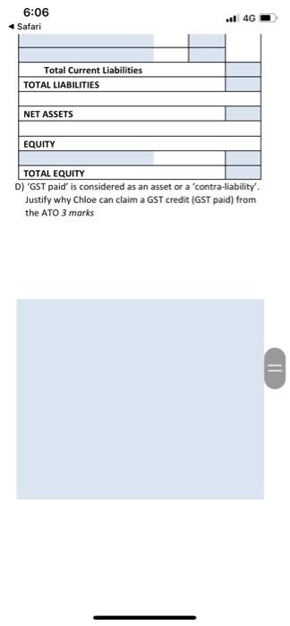 Adjusted trial balance as of 30 June 2020 Account Name Debit Credit