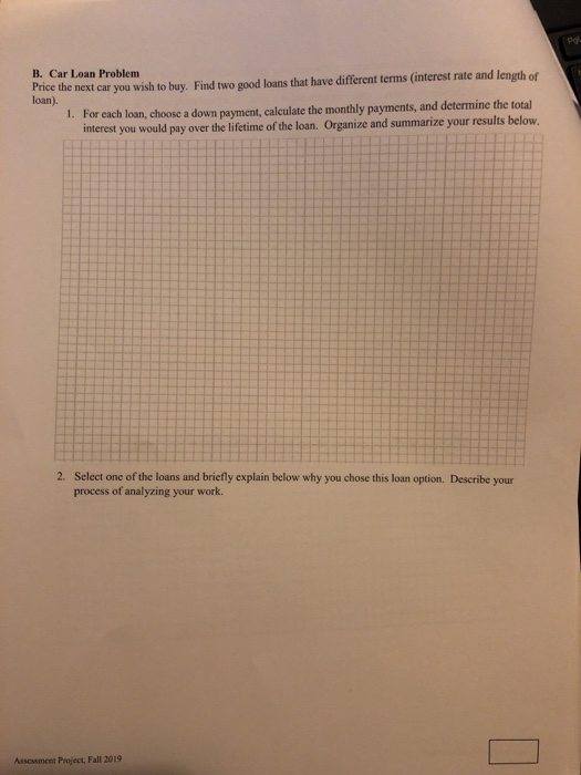 either monthly or daily. We'll consider the Average Daily Balance Method to