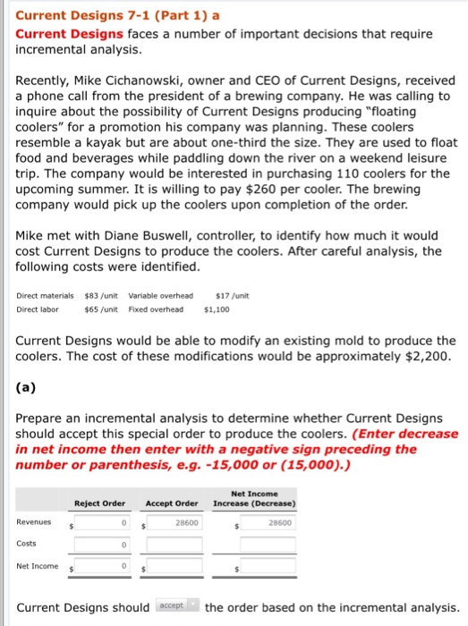  Current Designs 7-1 (Part 1) a Current Designs faces a number