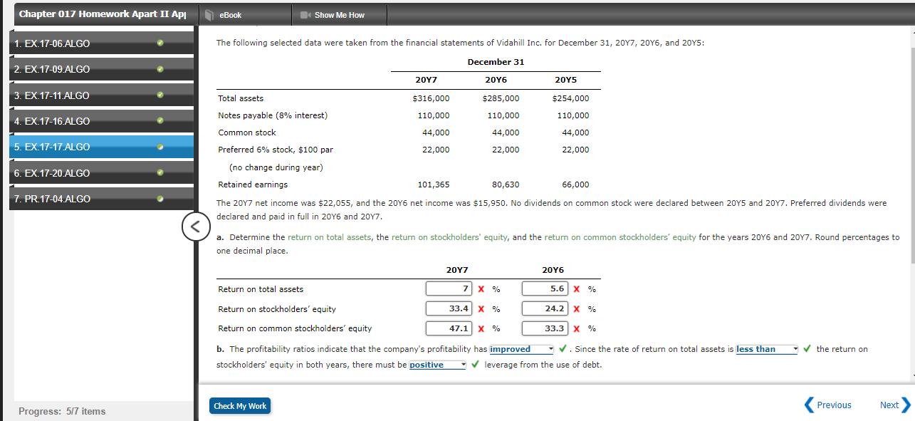 Chapter 017 Homework Apart II Api eBook Show Me How 1.