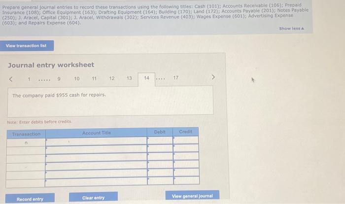 company completed $23,000 of services for a customer on credit. J. The