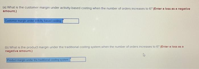 Direct labor Manufacturing overhead Traditional costing product margin 50 $ 14,400 4.000
