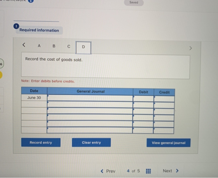 725,000 1,406.000 Ending Inventory $ 193,000 350,000 940,000 1,406,000 The following additional