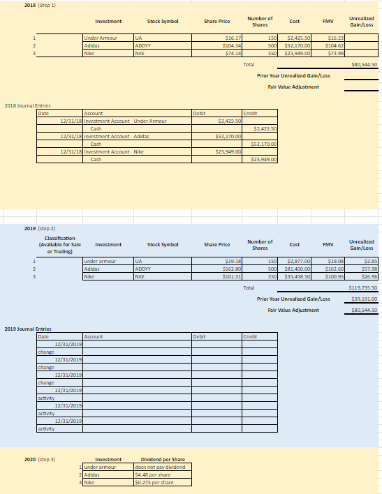 plz i need help by checking my work and do the journal