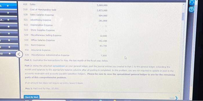Payable & 0 & v & 89,270 & x \\ \hline Salaries