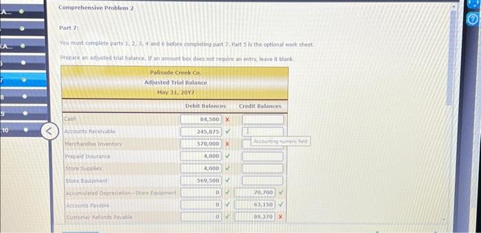 \hline Sales Salaries Expense & 727,800 & v & & \\ \hline