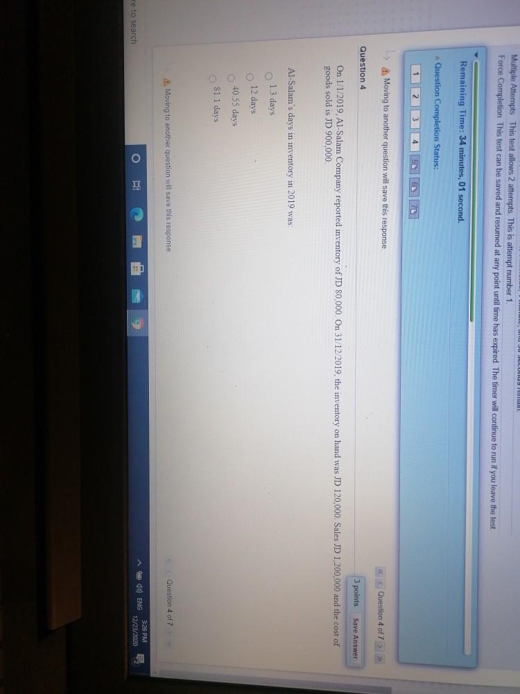  U JU JUCUNDS Multiple Attempts This test allows 2 attempts. This