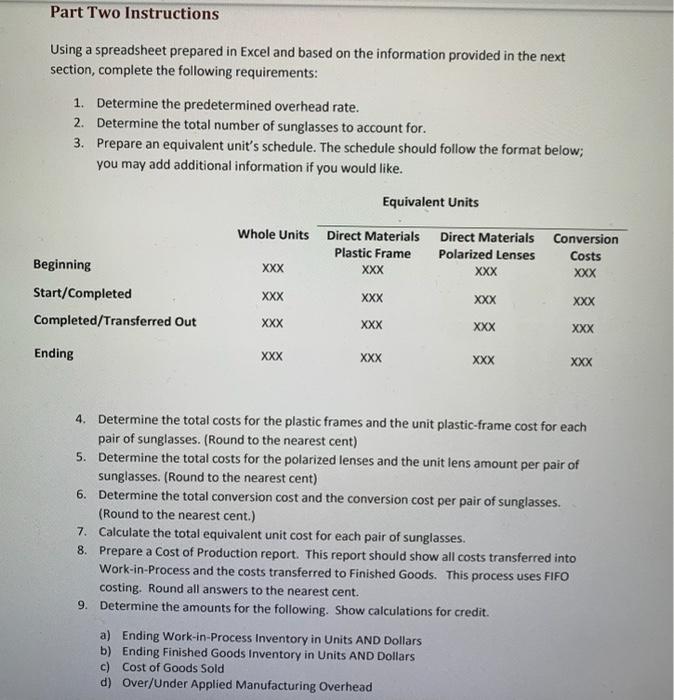 academic dishonesty will be reported to the Office of Student Life. Part