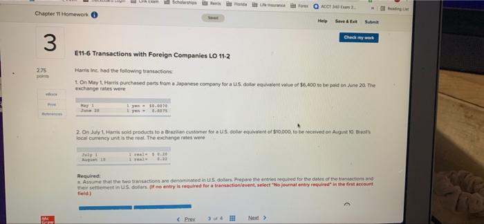  Form ACCESO MUM Chapter 11 Homework Help Save & Submit Check