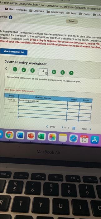 . 2 On July 1. Harris sold products to a Brasilian customer