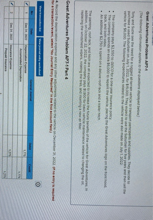 running smoothly, Suzie thinks of another area for business expansion. She notices