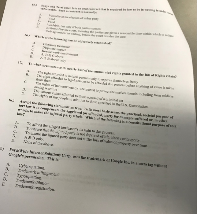 and y) subject matter jurisdictio E (x) lamited jurisdiction and () general