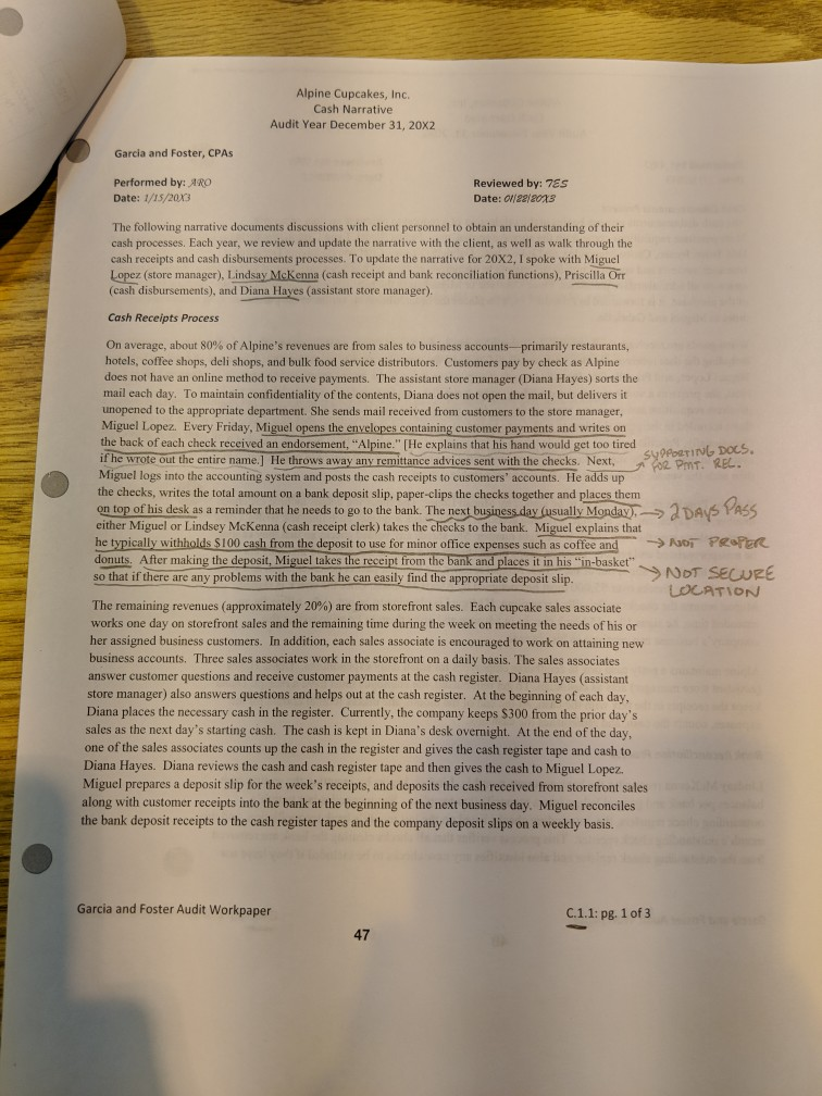 perform all of the steps associated with the audit program? Did they