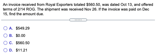 4 with terms of 4/9 prox. Find the final date on which