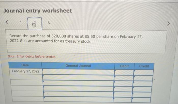 transactions and later sold shares. Prepare the entries for each of the