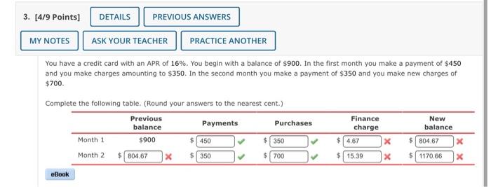  please answer all 3 questions. 3. [4/9 Points] DETAILS PREVIOUS ANSWERS