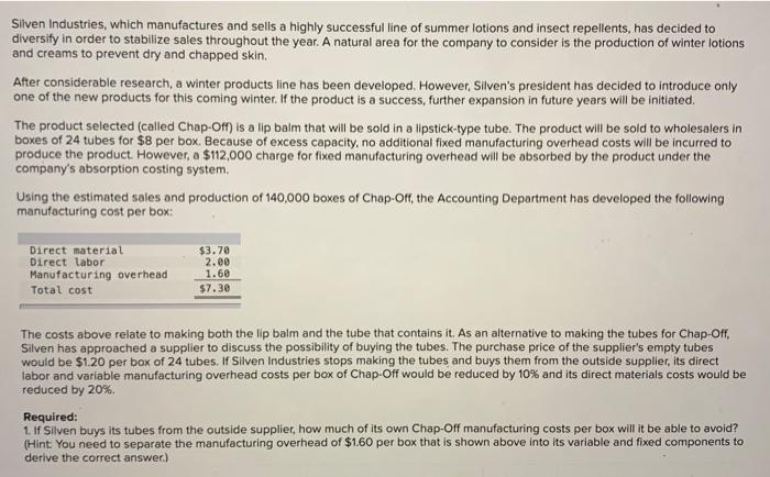  i need help with question 6 an 7, thank you! Silven