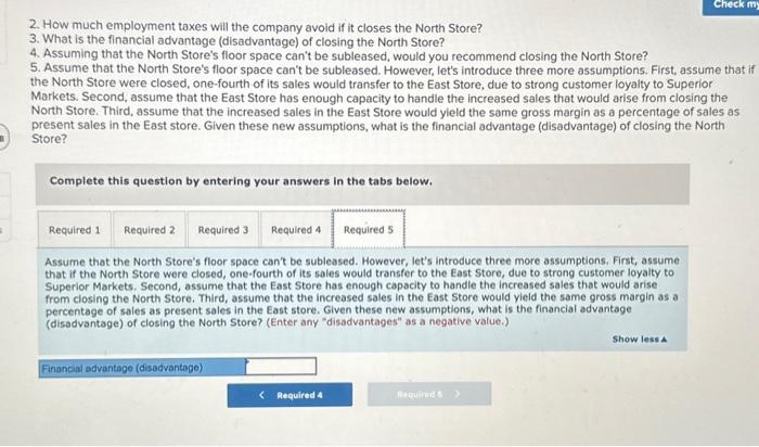 The following additional information is avaliable for your use: a. The breakdown