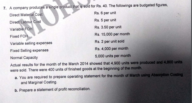 kindly show step by step solution and solve this question on paper