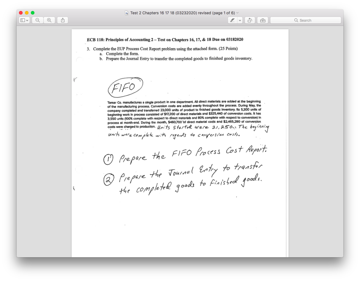  Test 2 Chapters 16 17 18 (03232020) revised (page 1 of