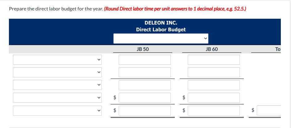 materials per unit (pounds) Desired ending direct materials pounds Beginning direct materials