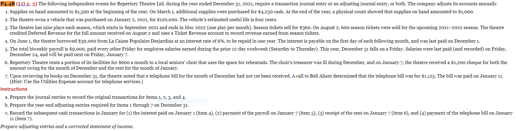 help with B and C if i did not get them correct