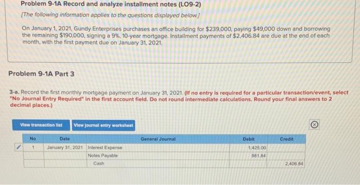 applies to the questions displayed below] On January 1, 2021, Gundy Enterprises