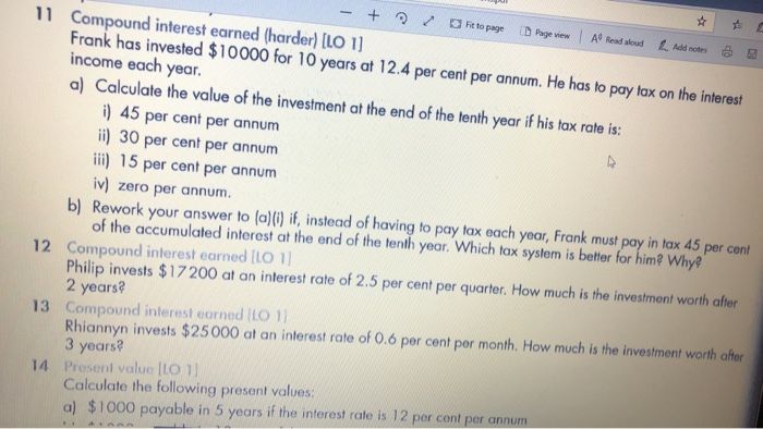  Please Solve these numericals. - + Fit to page Page View