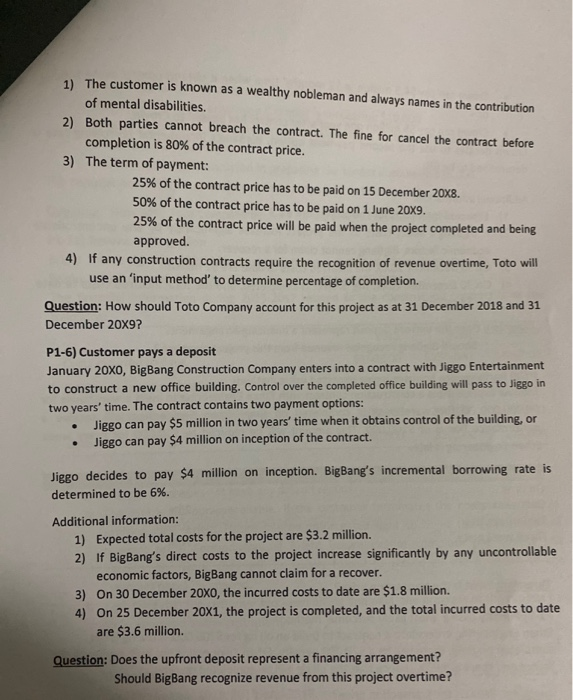 first year of their contract, ABC Engineering has incurred the following costs: