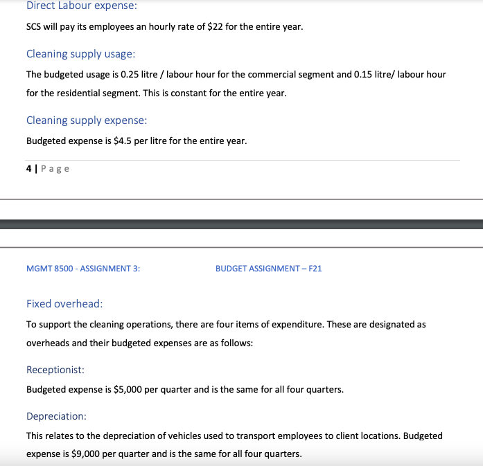 relating to static budget, flexible budget, and variance analysis. You will transcribe
