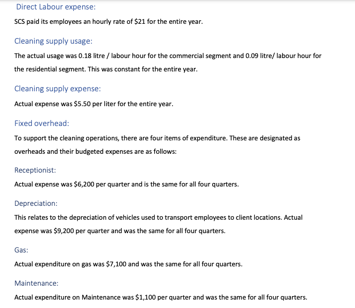 Flexible budget Static budget variance Flexible budget variance Variance analysis You will