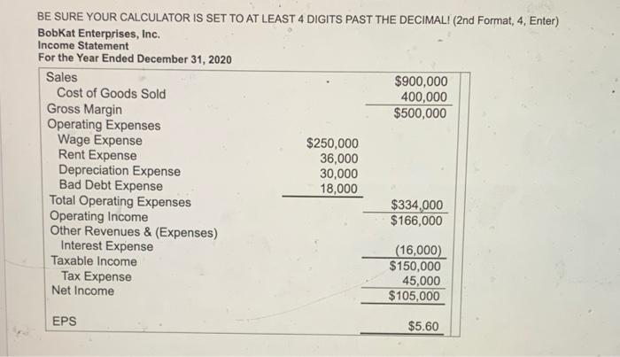 please explain how to answer these ratio accounting question for studying purposes.