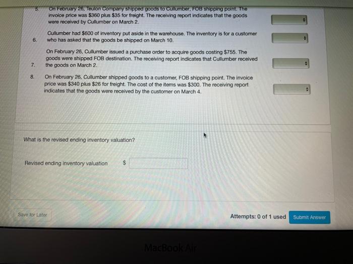 2021, the company's year end. The accountant counted everything that was in