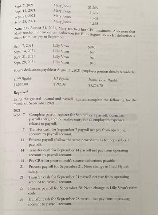 problem will aid in putting the pieces of payroll together. In this