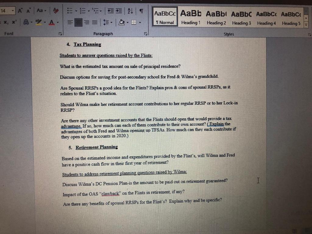 you are looking forward to preparing a comprehensive retirement plan for them